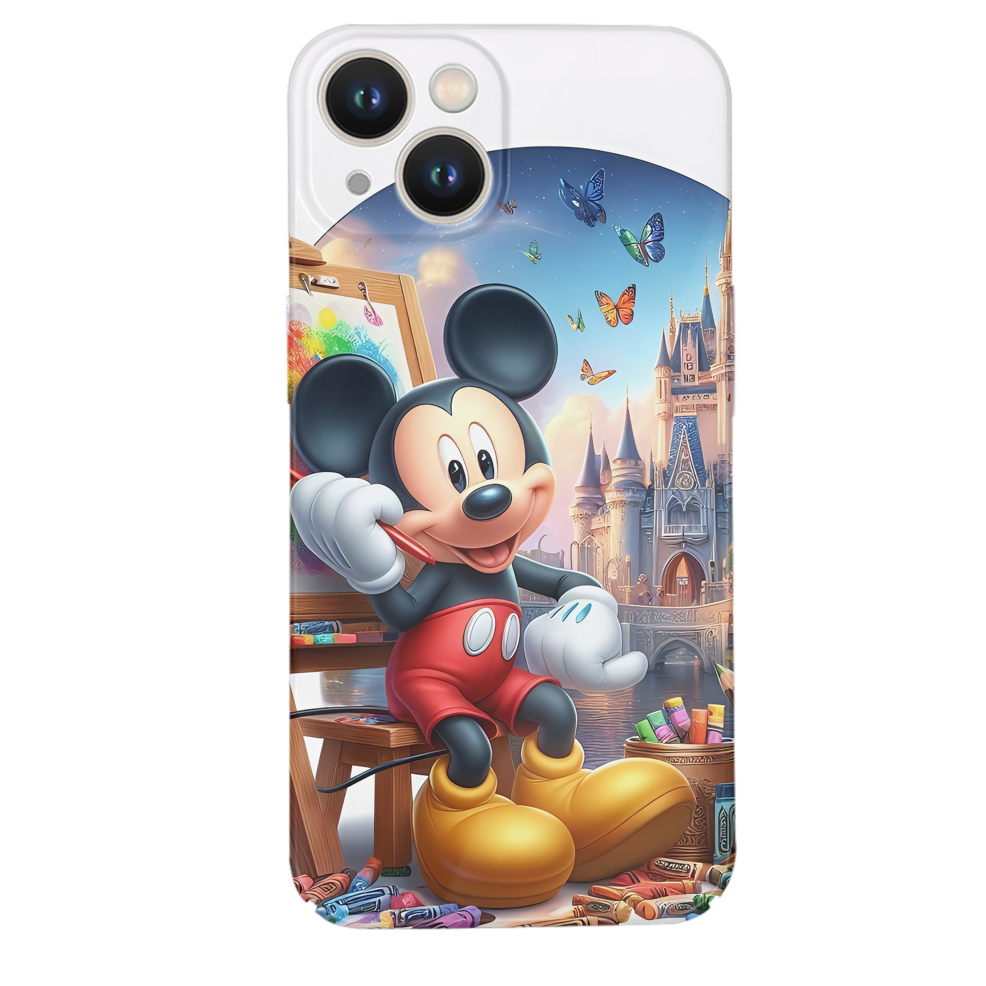 （画像用） ミッキーマウス Mickey Mouse 【iPhone 14シリーズ対応】ハードケース